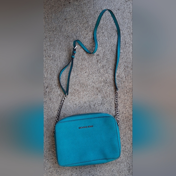 Michael Kors Handbags - Michael Kors Vibrant Blue Crossbody Bag